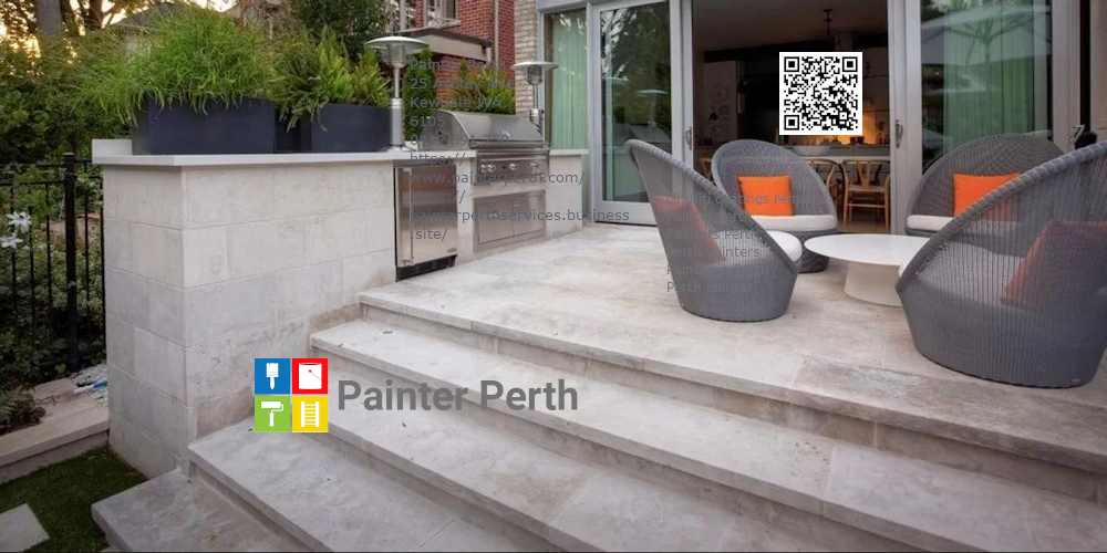 Limestone Cleaning and paving sealing in perth